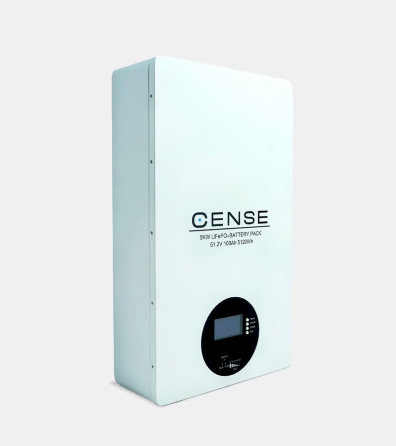 Cense Standard 100Ah & 5.12kWh Lithium Battery